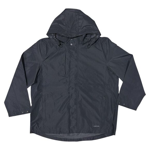 Lands' End Other - Lands' End Men's Lightweight Breathable Regular Fit Rain Jacket - Black